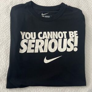 Nike Black Short Sleeve Tee